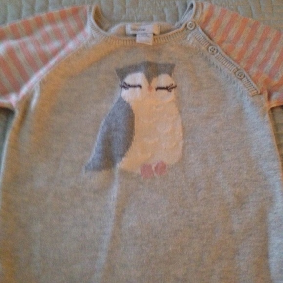 One piece knitted Owl design - Picture 2 of 2